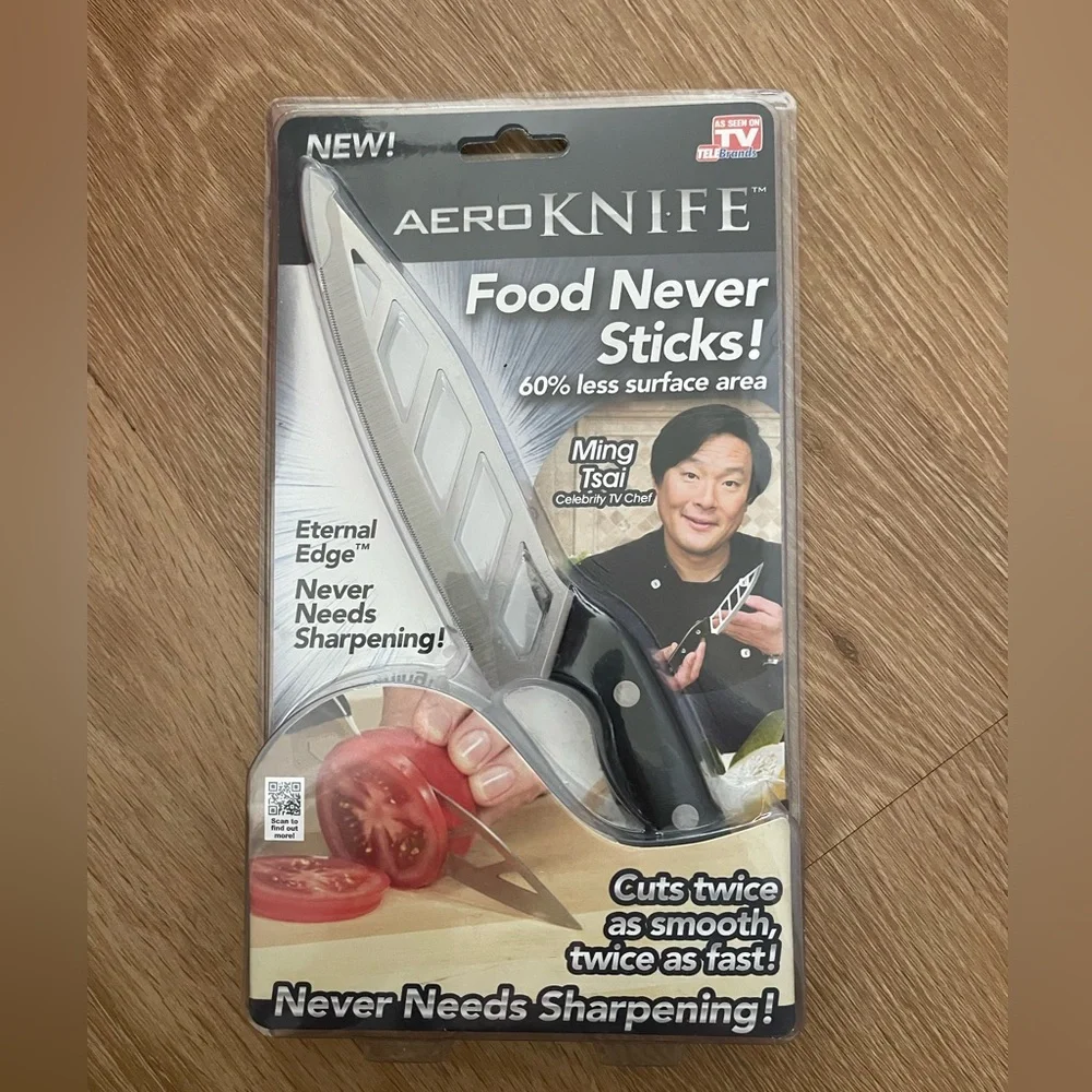 - Black Stainless Steel Kitchen Knife